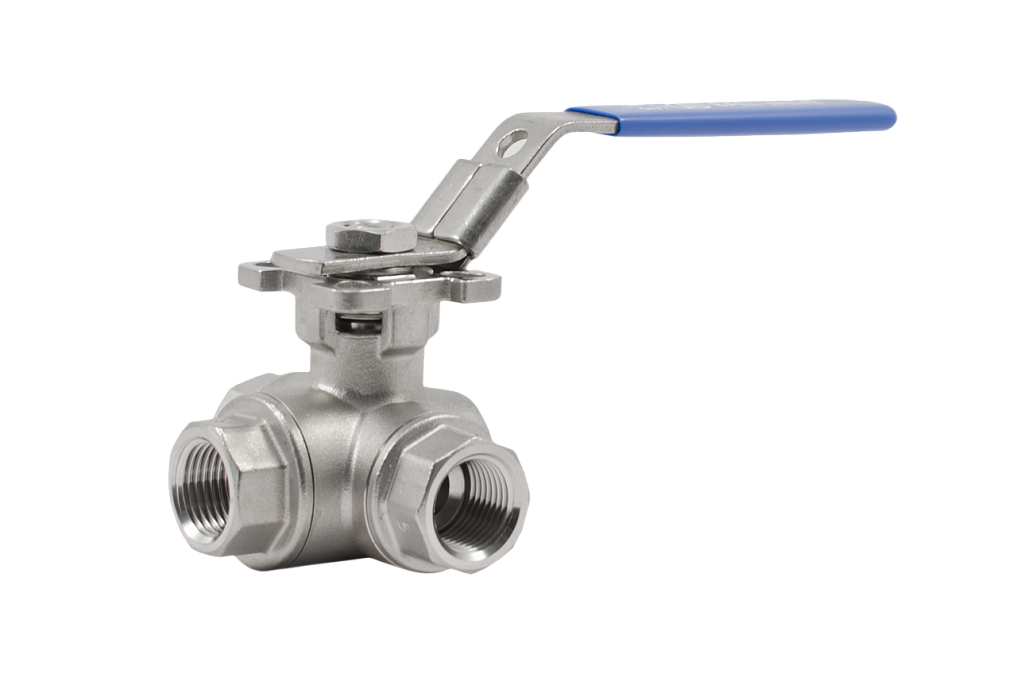 Главная 12 Краны шаровые АДЛ BV03T резьбовые с ISO фланцем